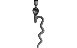 Cobra Vägglampa 47cm Antik Silver