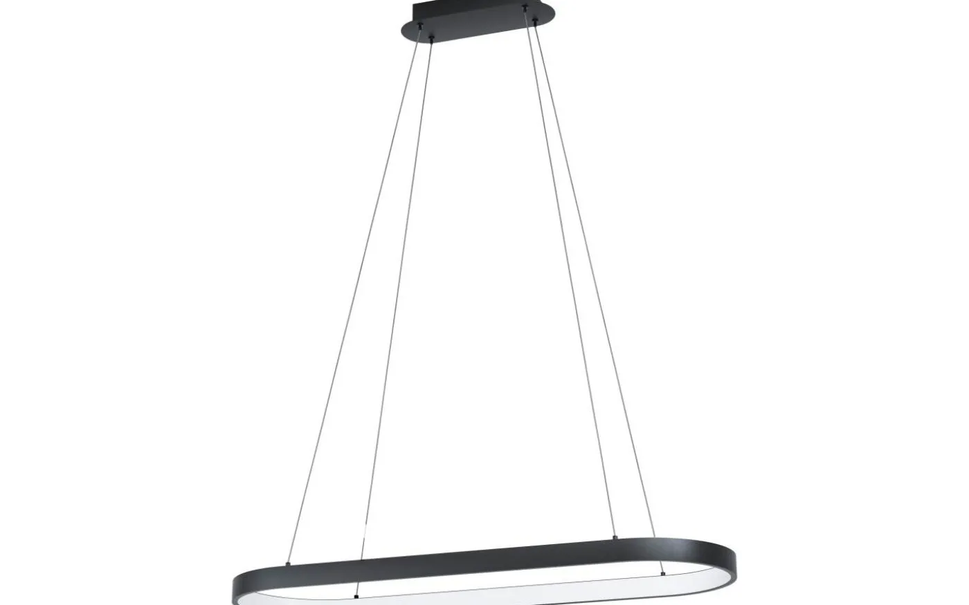 Codirales Taklampa 78cm LED 3000K 30W Svart