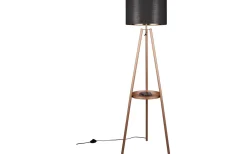 Colette Golvlampa E27 kaffebrun