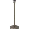 Columbus Lampfot Metall 50cm Råsilver
