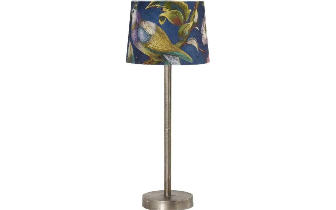 Columbus Lampfot Metall 50cm Råsilver