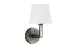 Columbus Vägglampa 22cm Råsilver