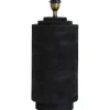 Columna Lampfot 50cm Antik Svart