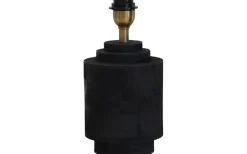 Columna Lampfot 30cm Antik Svart