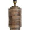 Columna Lampfot 40cm Åldrat Trä