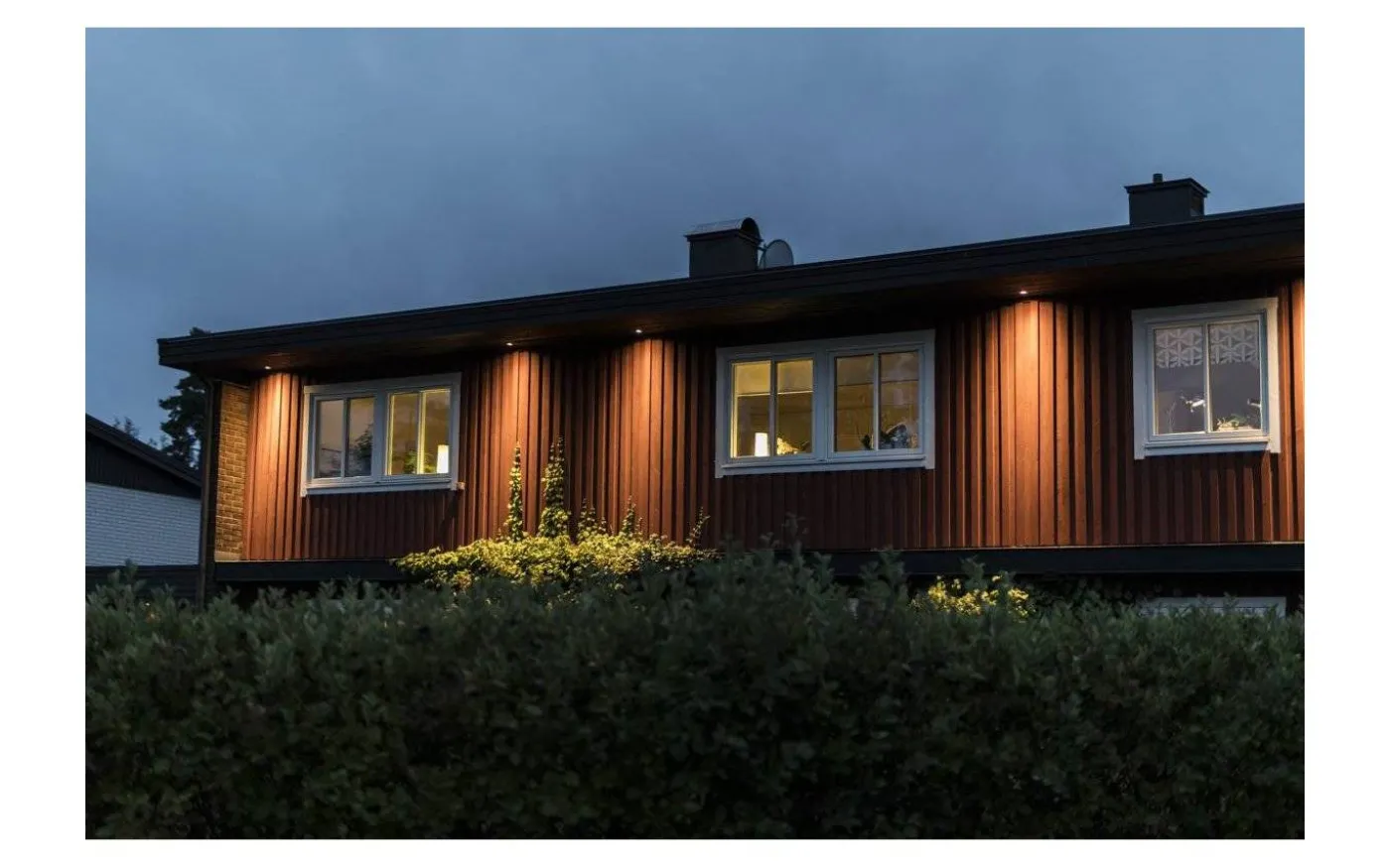 Comfort Quick Outdoor Spotlight LED GU10 3000K 5,8W Vit IP23