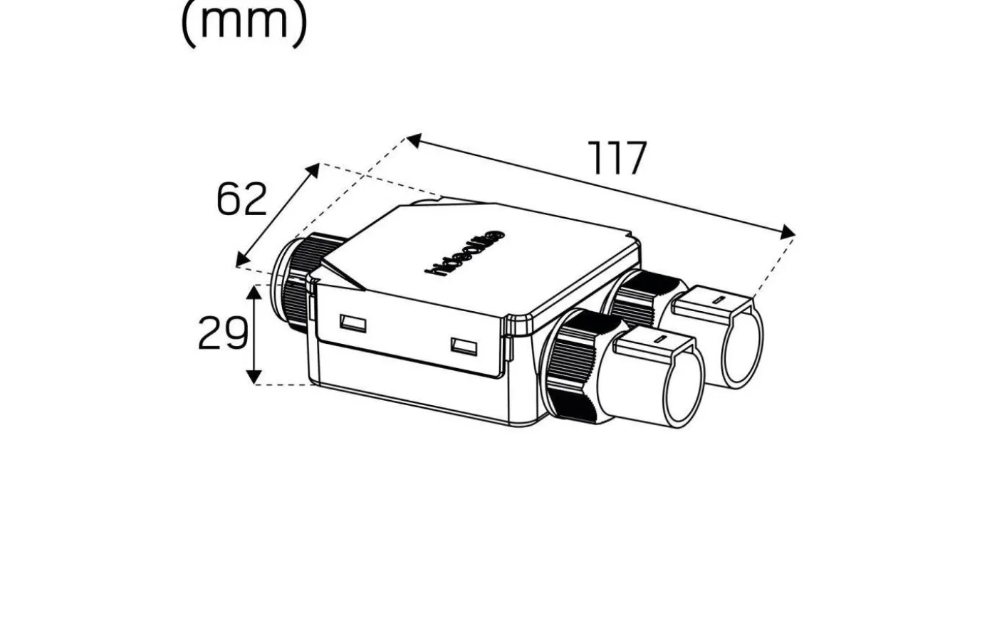 Comfort Quick Outdoor Spotlight LED GU10 3000K 5,8W Vit IP23