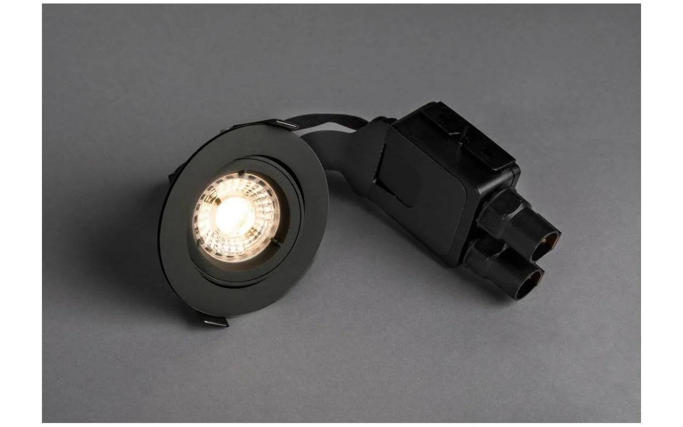 Comfort Quick Outdoor Spotlight LED GU10 3000K 5,8W Antracit IP23
