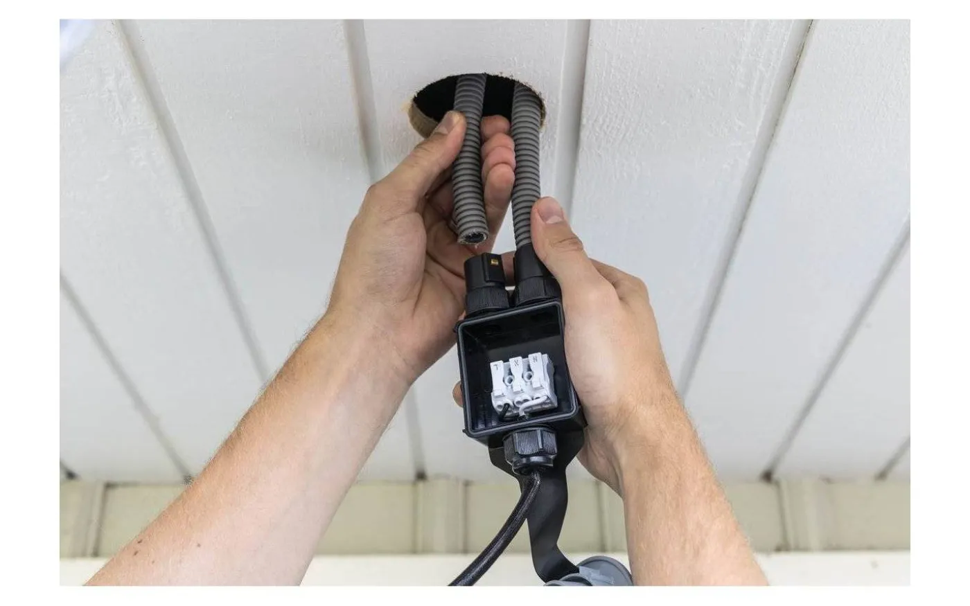 Comfort Quick Outdoor Spotlight LED GU10 3000K 5,8W Antracit IP23