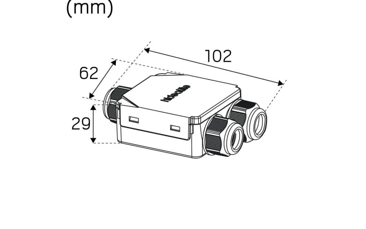 Comfort Quick Outdoor Spotlight LED GU10 3000K 5,8W Grå IP23