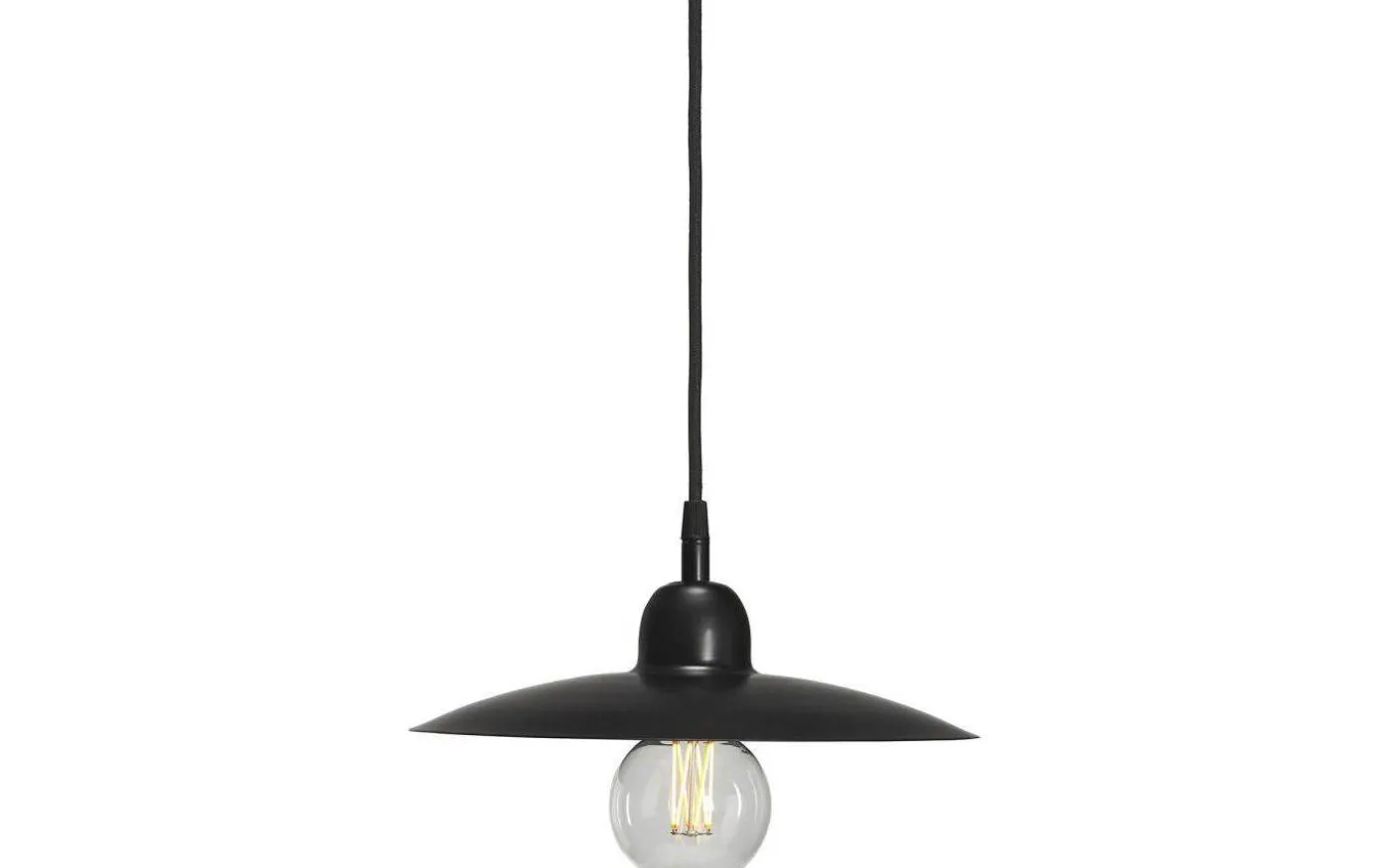Como Tak-/Fönsterlampa 28cm Svart