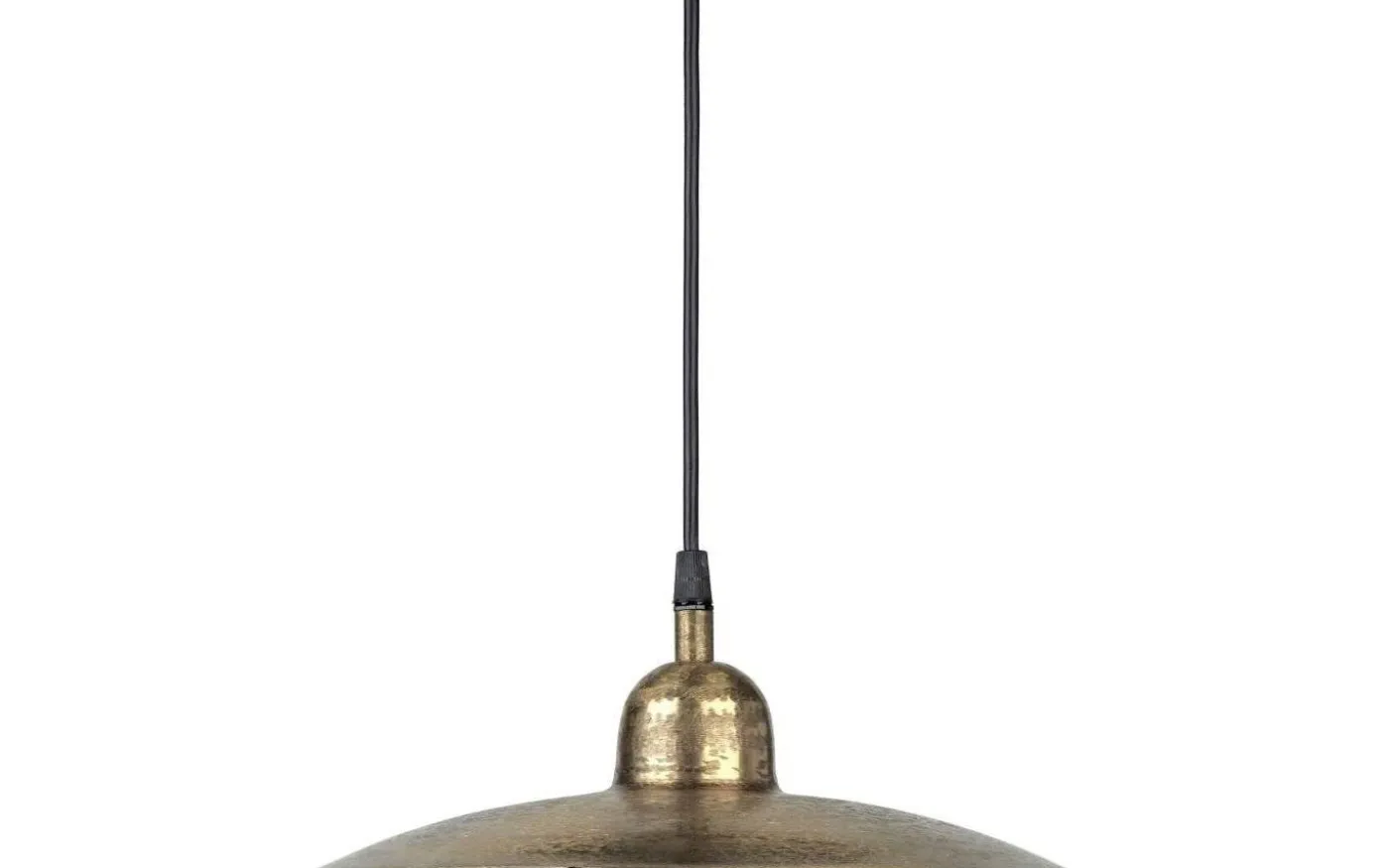 Como Taklampa 28cm Beaten Gold