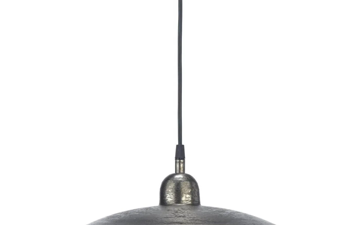 Como Taklampa 28cm Beaten Silver