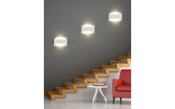 Concha Vägglampa LED 28cm mattvit