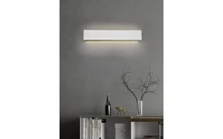 Concha Vägglampa LED 47cm mattvit