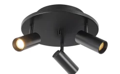 Concord Takspotlight 34cm LED 3x7W 3000K Svart