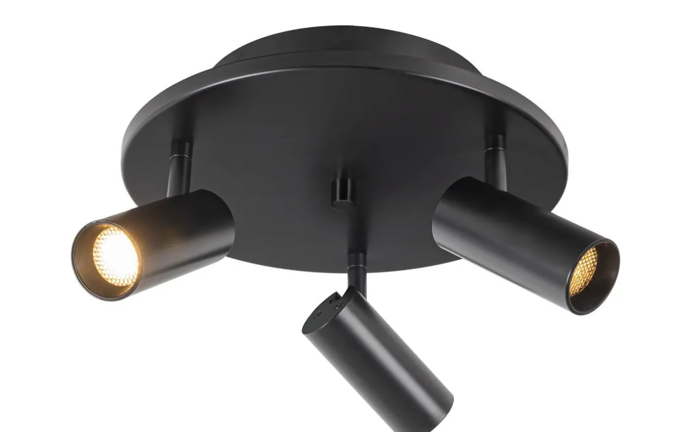 Concord Takspotlight 34cm LED 3x7W 3000K Svart