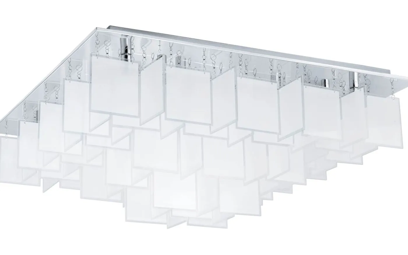 Condrado Plafond 77cm Krom