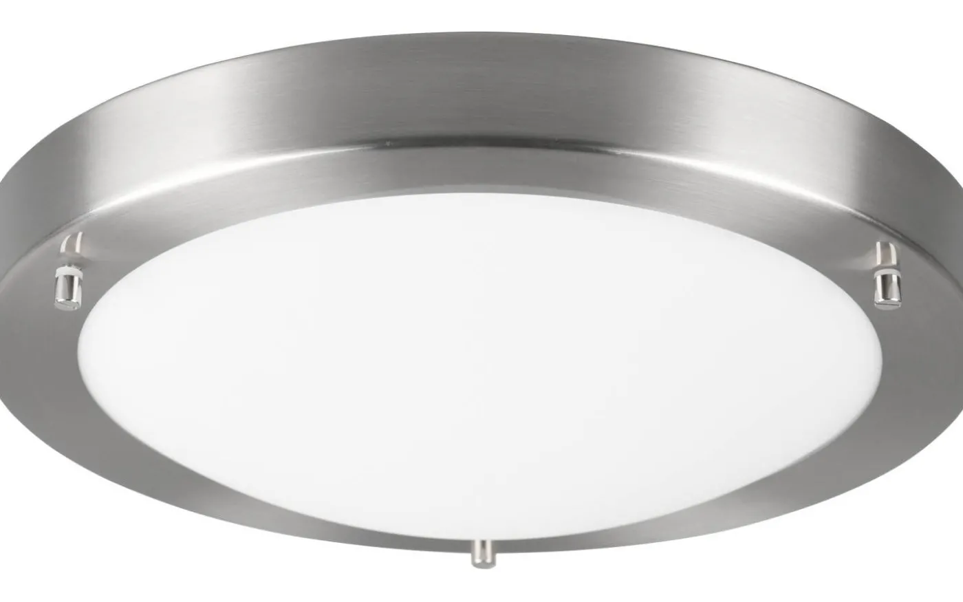 Condus H2O Plafond E27 borstad stål IP44