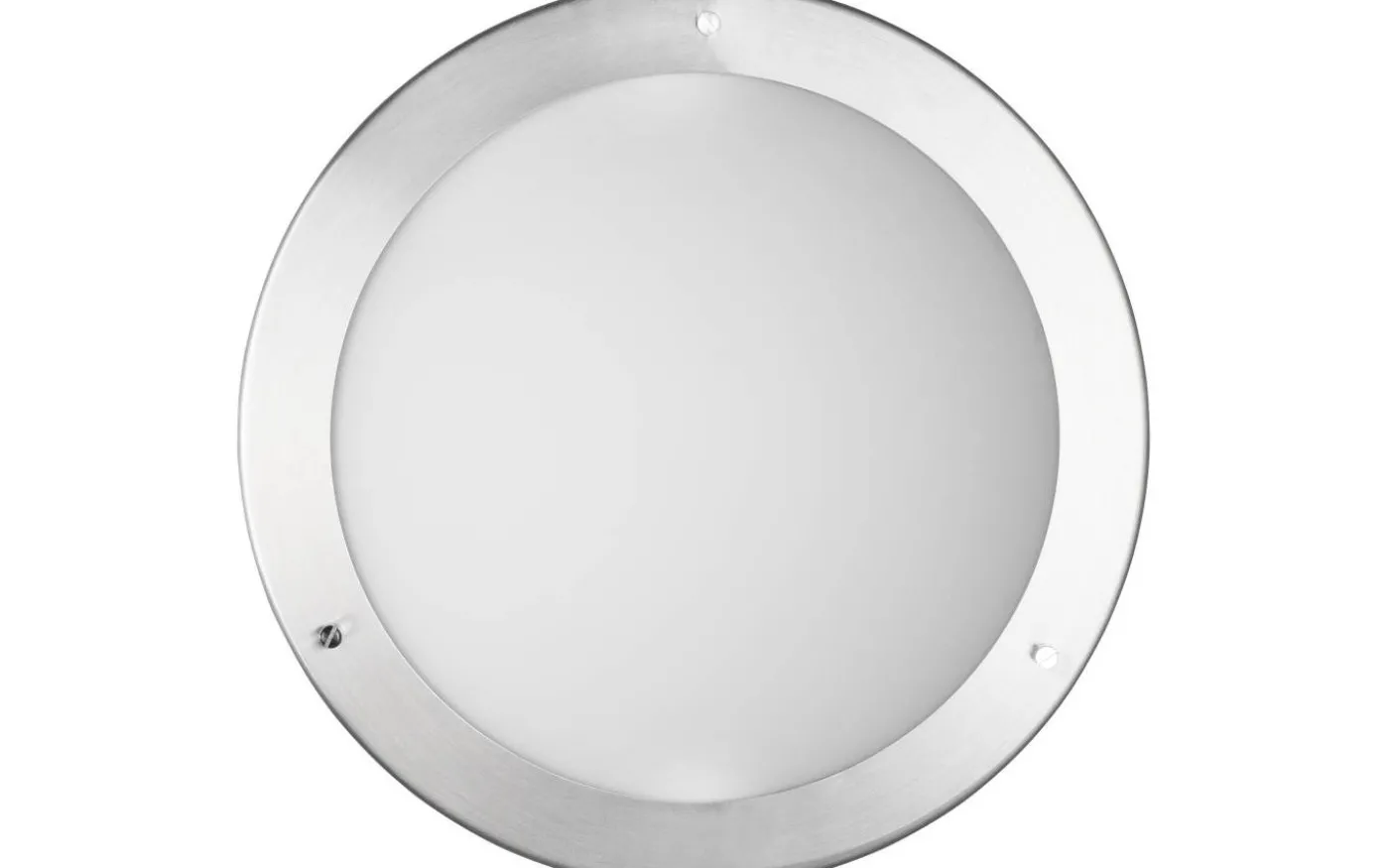 Condus H2O Plafond E27 borstad stål IP44