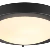 Condus H2O Plafond E27 mattsvart IP44