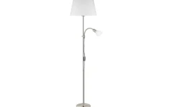 Conesa Golvlampa 170cm Nickel/Vit