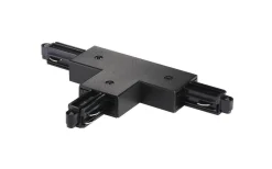 Connect T-Skarv 1-Fas Link Vänster Svart