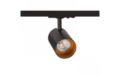 Connor 1-Fas Spotlight Svart/Guld GU10