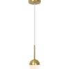 Contina Pen Fönsterlampa 10cm Mässing/Opal