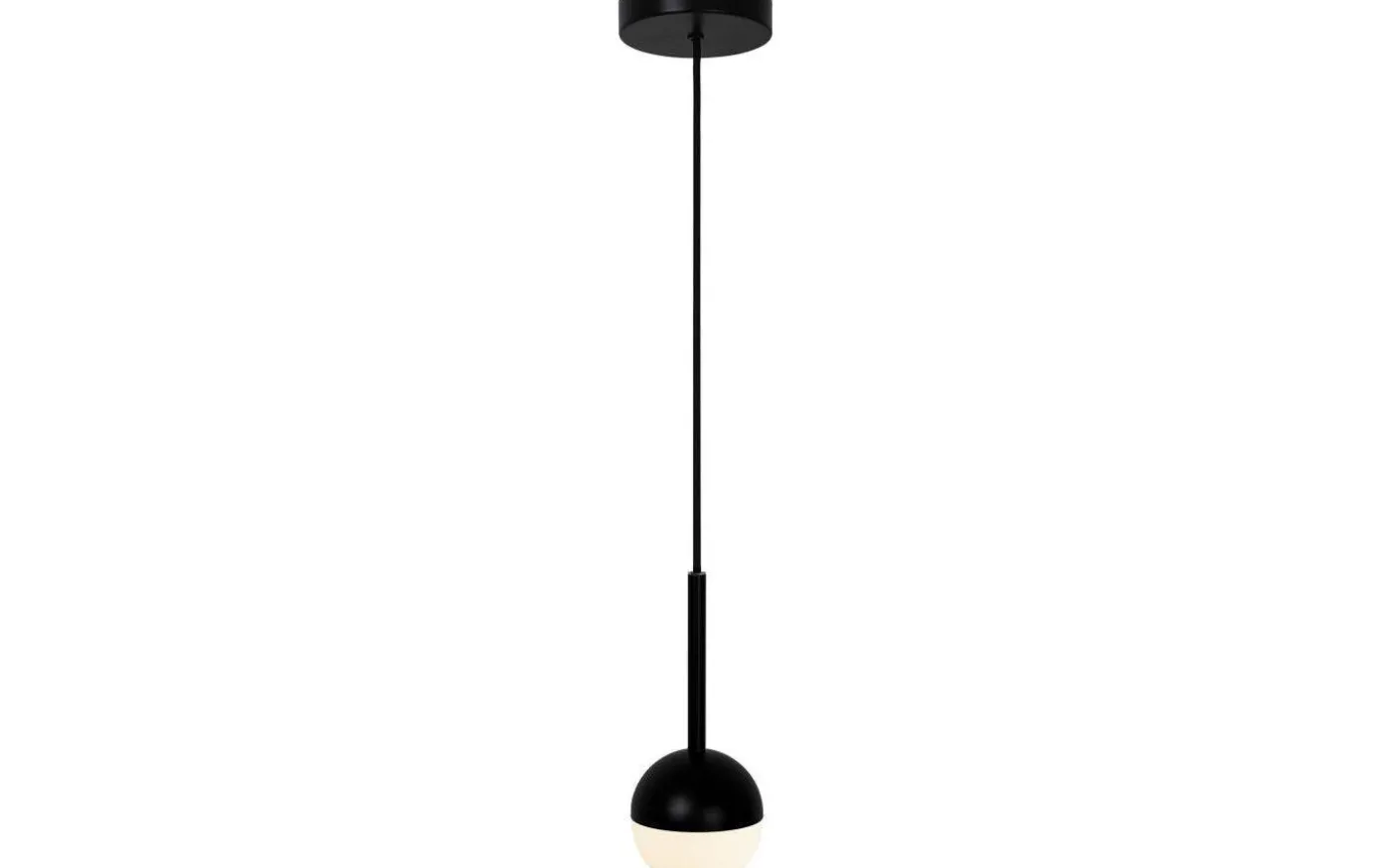 Contina Pen Fönsterlampa 10cm Svart/Opal