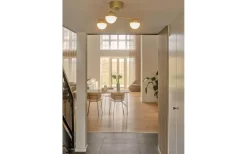 Contina Plafond 49cm Borstad Mässing