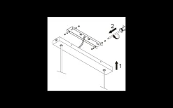Contina Taklampa 90cm Svart