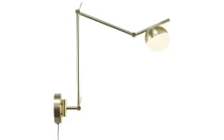 Contina Vägg/Taklampa 74cm Mässing