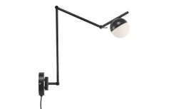 Contina Vägg/Taklampa 74cm Svart