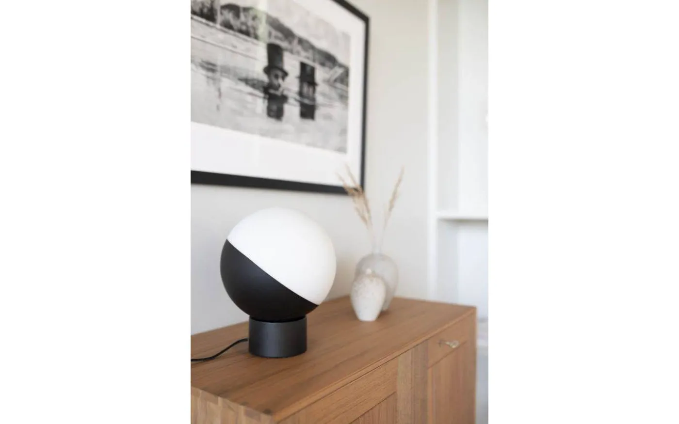 Contur Bordslampa 25cm Svart/Vit