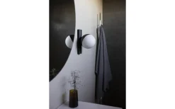 Contur Vägglampa 15cm IP44 Svart/Vit