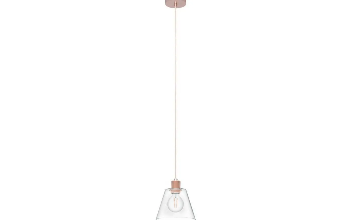 Copley Fönsterlampa 20cm Roséguld