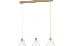 Copley Taklampa 90cm 3L Guld