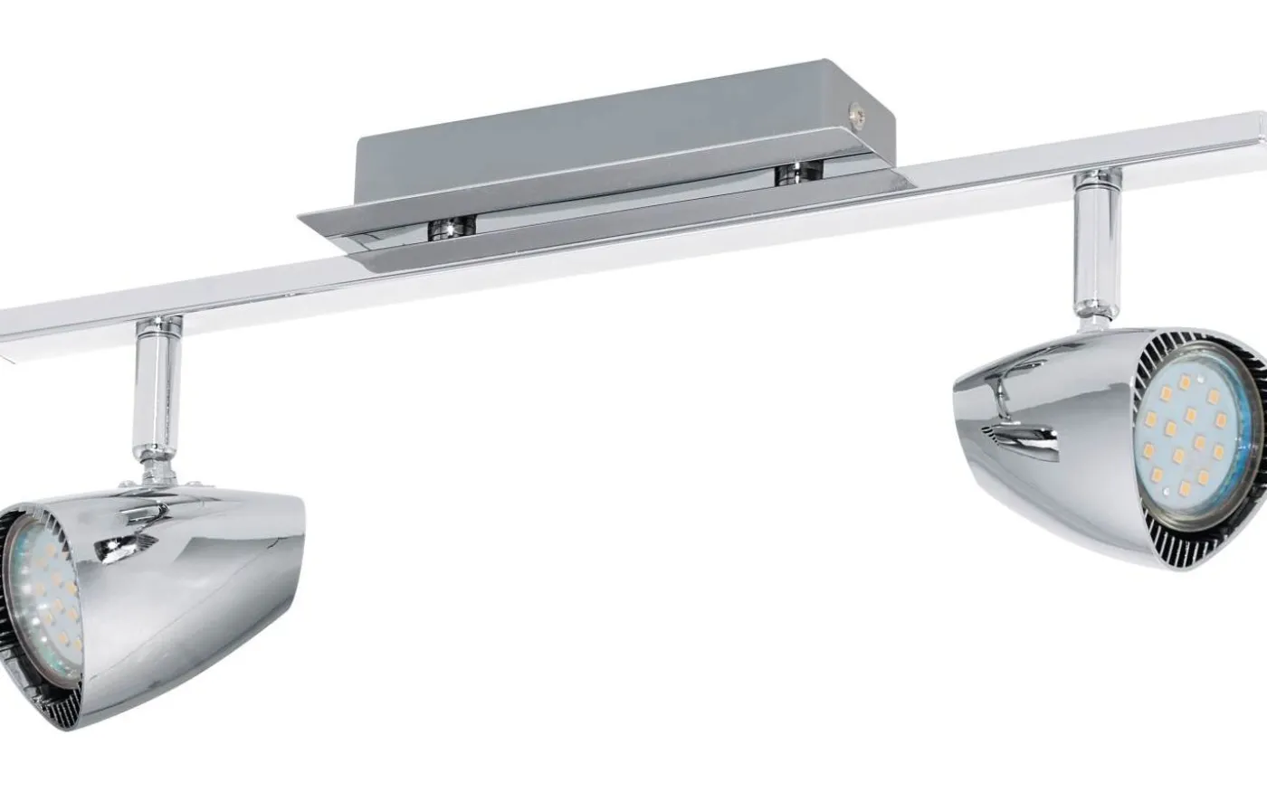 Corbera Takspotlight 39cm GU10 LED 3000K 2x2,8W Krom