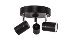 Correct Takspotlight 20cm 3L Svart