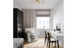 Correct Takspotlight 83cm 4L Guld