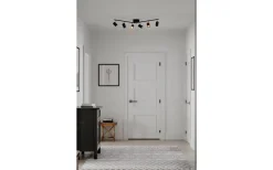 Correct Takspotlight 124cm 6xGU10 Svart