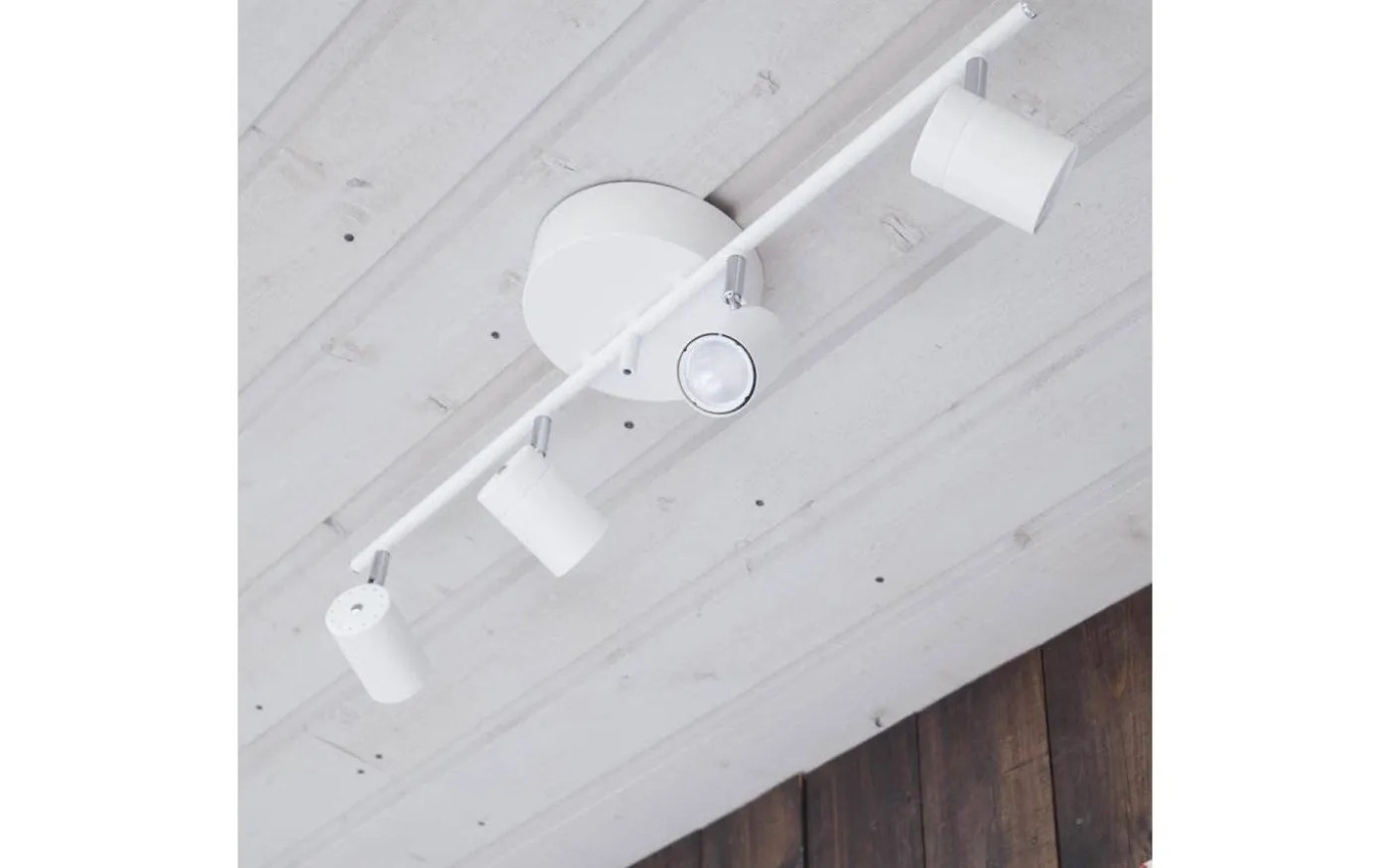 Correct Takspotlight 83cm 4xGU10 Vit matt