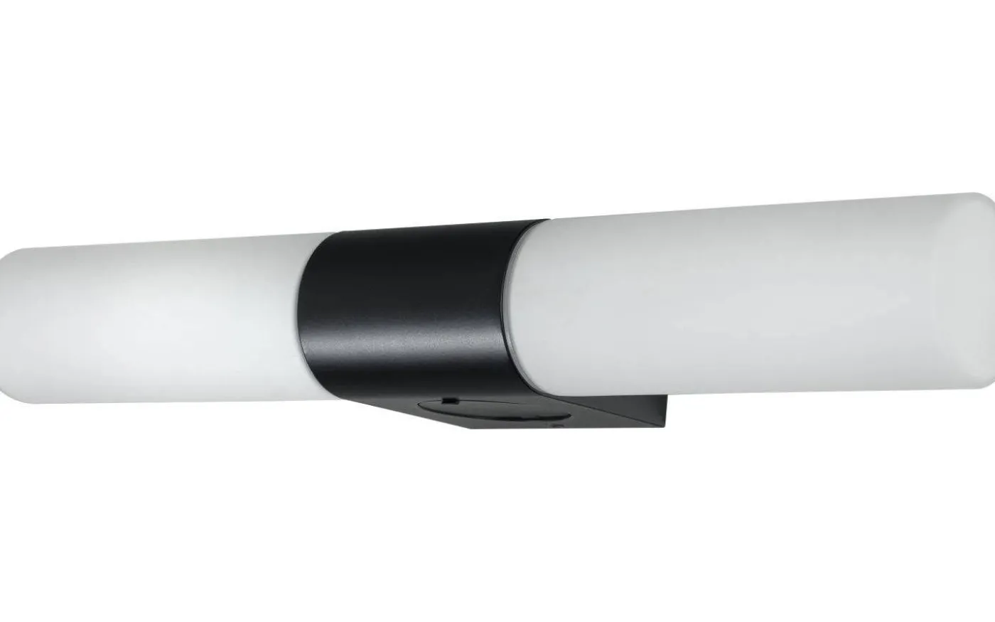 Cosenza Vägglampa med Uttag 44cm Svart IP44