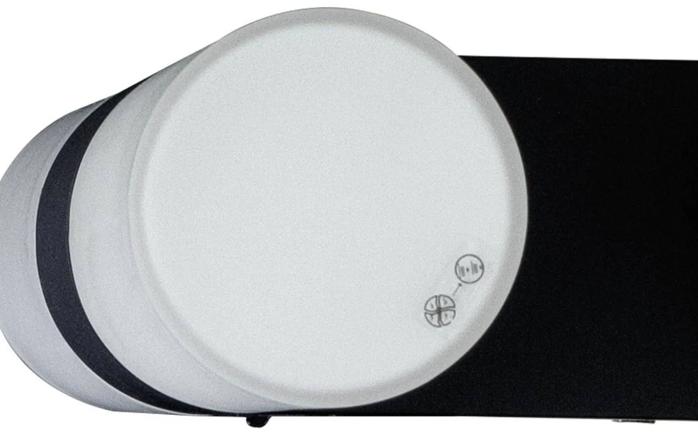 Cosenza Vägglampa med Uttag 44cm Svart IP44