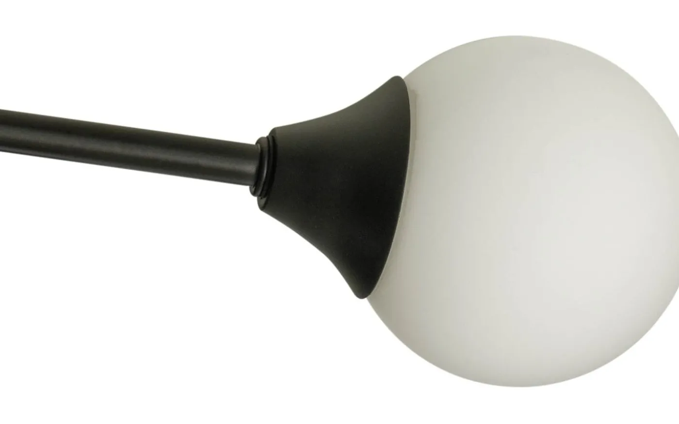 Cosmos Plafond 46cm Svart/Vit IP44