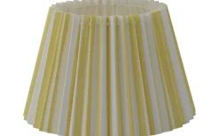 Costa Nova Plisserad Lampskärm Ø18cm Gul