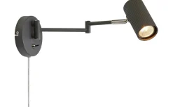 Costilla Vägglampa Mörkgrå Flex