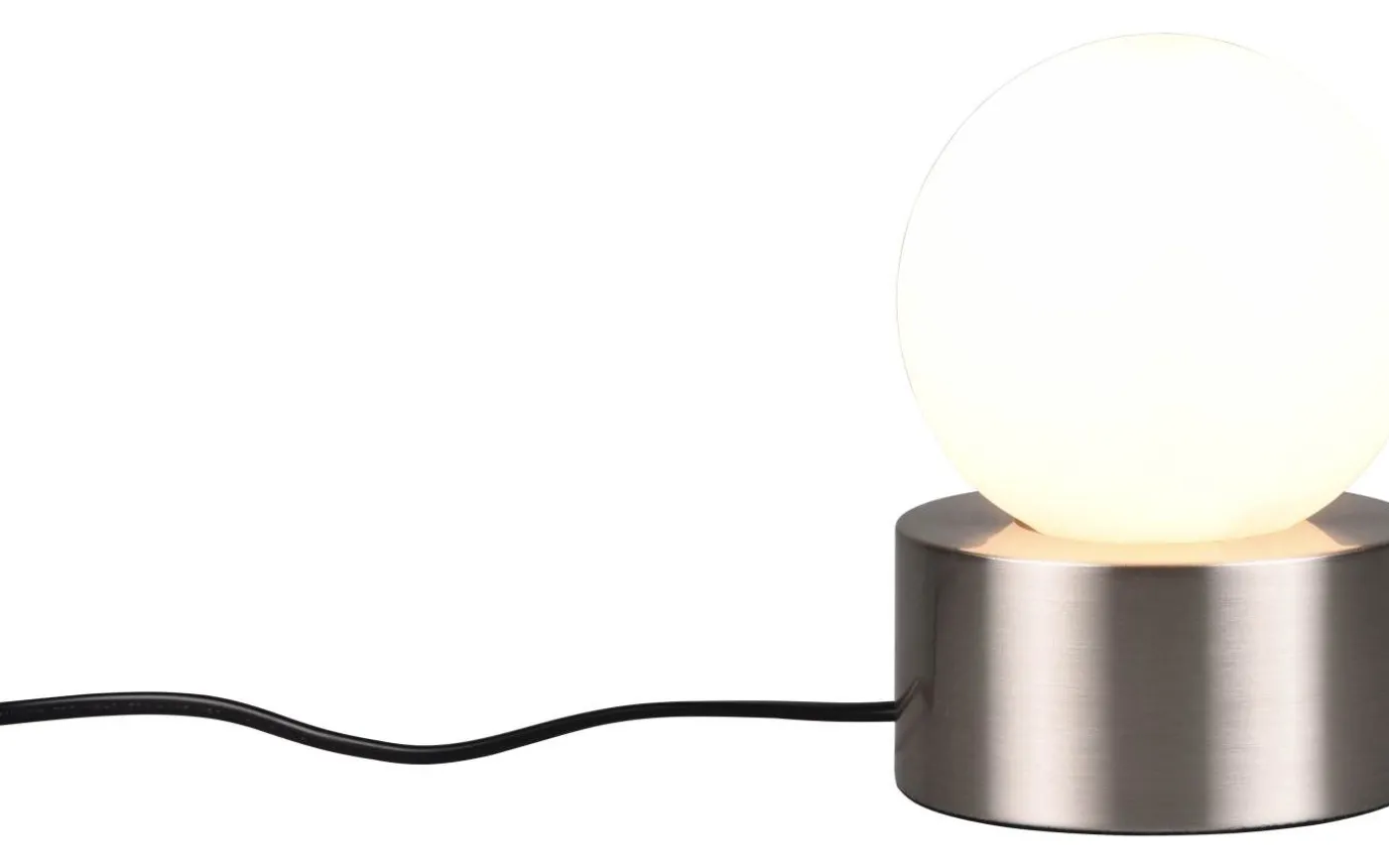 Countess Bordslampa E14 borstat stål