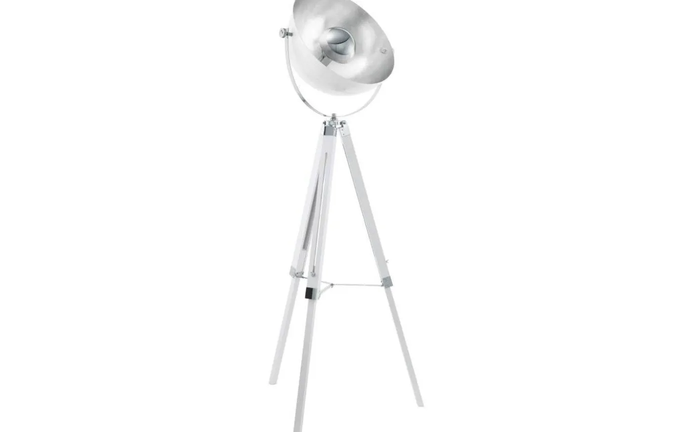Covaleda Golvlampa 164cm Vit/Krom/Silver